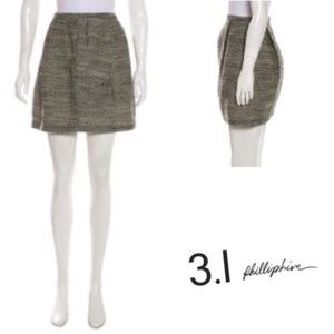 NWT 3.1Phillip lim Neiman Marcus Draped wool skirt
